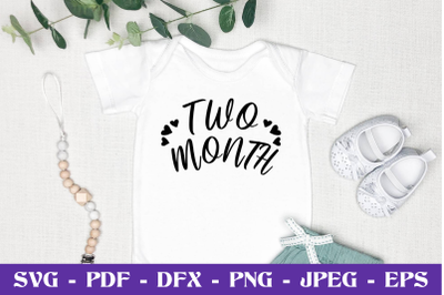 Two month - SVG