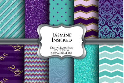 Jasmine Inspired Digital Paper Pack