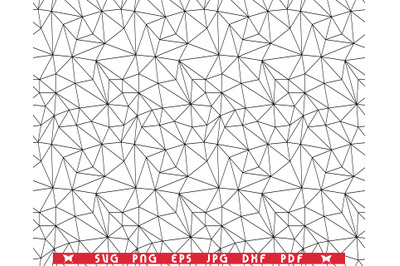 SVG Grid of Triangles, Seamless pattern, Digital clipart