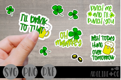St. Patrick&#039;s Day stickers