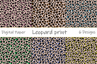 Leopard pattern. Leopard print SVG. Leopard background