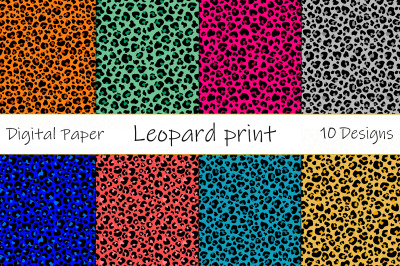 Leopard pattern. Leopard print SVG. Leopard background