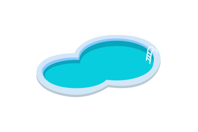 Swimming Pool Vector Illustration