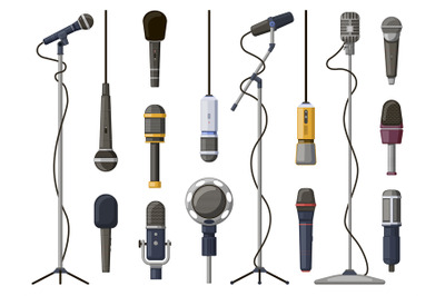 Music microphones. Studio sound, broadcast, or music record equipment,