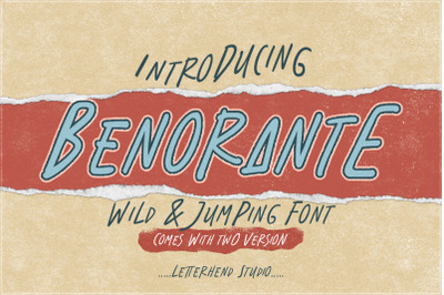 Benorante - Display Font