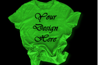 Green Tshirt Mockups, St patrick&#039;s day, Unisex Design,  Digital Mock U