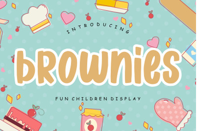 Brownies Fun Children Display
