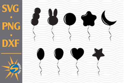 Shape Balloon SVG, PNG, DXF Digital Files Include