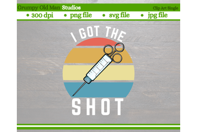 I got the covid vaccine shot cut file | coronavirus vaccine clip art |