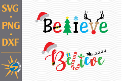 Believe SVG&2C; PNG&2C; DXF Digital Files Include