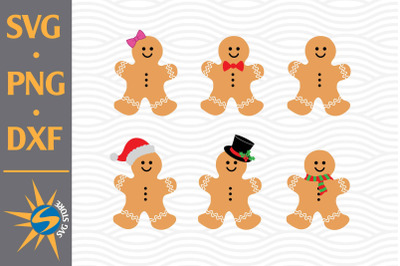 Gingerbread SVG, PNG, DXF Digital Files Include