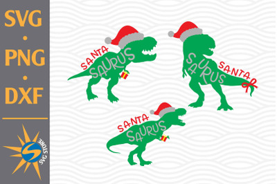 Saurus Christmas SVG, PNG, DXF Digital Files Include