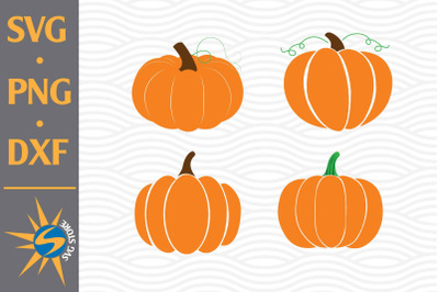 Pumpkin SVG, PNG, DXF Digital Files Include