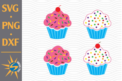 Capcake SVG, PNG, DXF Digital Files Include