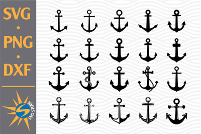 Anchor SVG&2C; PNG&2C; DXF Digital Files Include