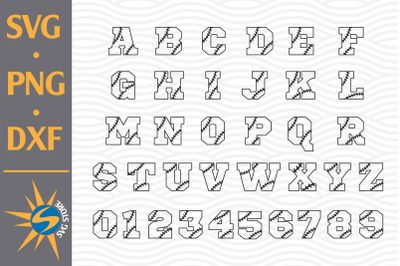 Baseball&amp;nbsp;Alphabet SVG&2C; PNG&2C; DXF Digital Files Include