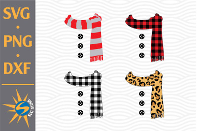 Snowman Scarf SVG&2C; PNG&2C; DXF Digital Files Include