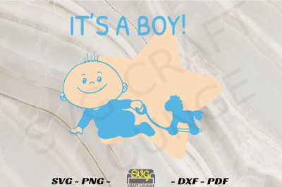 Its a Boy - Newborn Baby | Digital Download template