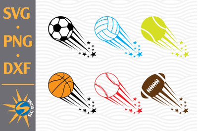 Shooting Sport Ball SVG, PNG, DXF Digital Files Include