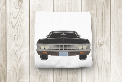 Classic Muscle Car | Applique Embroidery