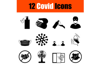 Covid Icon Set