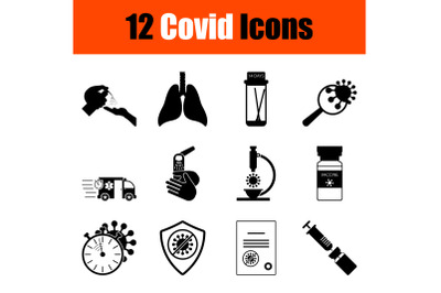 Covid Icon Set