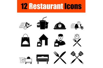 Restaurant Icon Set