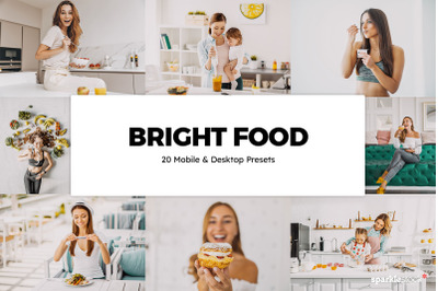 20  Bright Food LR Presets
