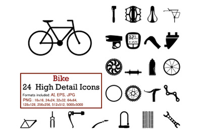 Bike Icon Set