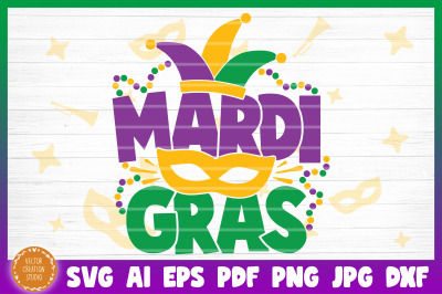 Mardi Gras SVG Cut File