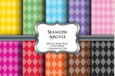 Argyle Digital Paper Pack