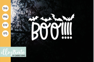 Boo  SVG Cut File | Halloween SVG | Halloween Cut File