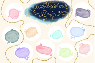 Watercolor Drop