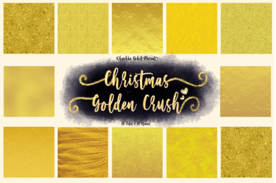 Christmas Golden crush