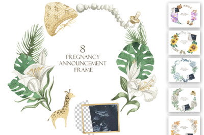 Pregnancy Announcement Frame