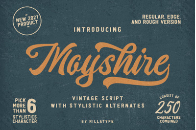 Moyshire - Vintage Script