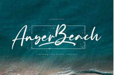 Anyer Beach - Handwritten Font