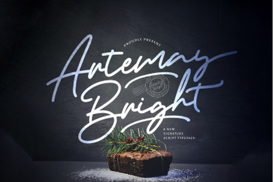 Artemay Bright - Signature Script Font
