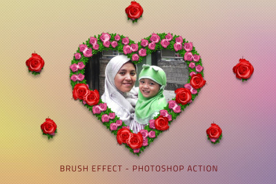 Rose Brush Photo Effect