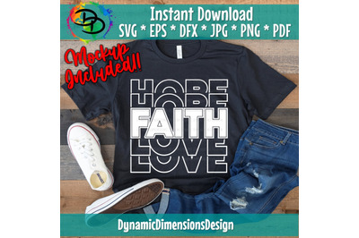 Faith SVG, Cross SVG, Faith it till you make it, Christian svg, Religi