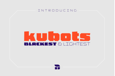 Kubots - Blackest &amp; Lightest