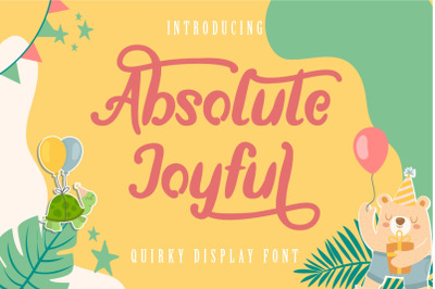 Absolute Joyful - Quirky Font