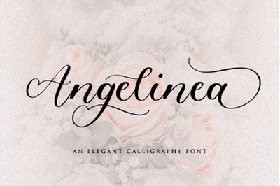 Angelinea Elegant Calligraphy Font