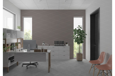 Interior scene artwork background interior mockup