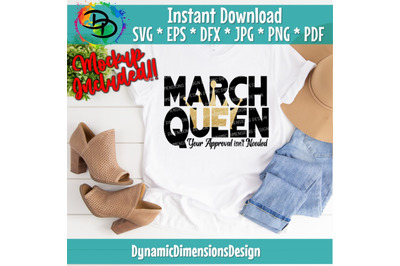 This Queen, March girl svg, March birthday svg, Lips svg, Women born i