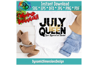 This Queen, July girl svg, July birthday svg, Lips svg, Women born in