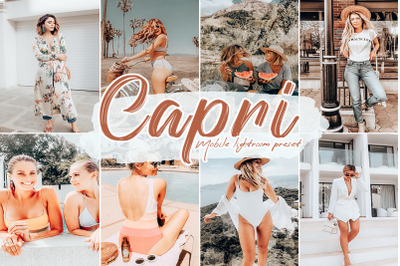 Capri Lightroom Presets