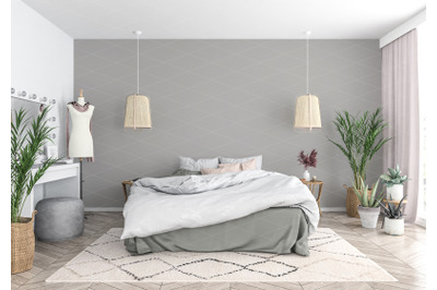 Interior scene artwork background interior mockup