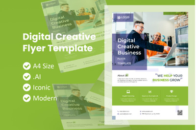 Digital Creative Business Flyer