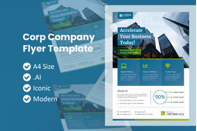 Corporate Company Business Flyer